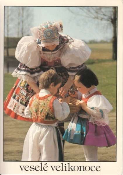 Veselé velikonoce 1985 95 001 CZ ● - Velikonoce